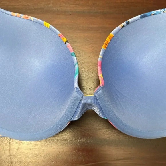 Soma Embraceable Tailored Push Up floral print bra size 34DD - Picture 3 of 5